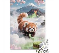 Bring The Family Together with Red Panda - 1000 Piece Wooden Puzzle Challenge - Learn, Laugh, And Play in A World of Puzzle Fun