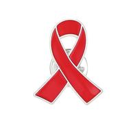 Bring Them Pin, red ribbon pin lapel, red ribbon pins enamel badges For men Campaign Mental women Heal Support doctors,