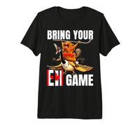 Bring Your Eh Game Beaver Hockey Maple Leaf Canada Pride Premium T-Shirt