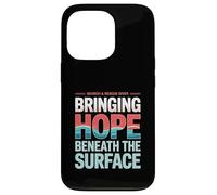 Bringing Hope Beneath The Surface SAR Diver Case for iPhone 13 Pro