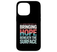 Bringing Hope Beneath The Surface SAR Diver Case for iPhone 14 Pro Max