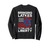 Bringing Latkes To The Land Sweatshirt