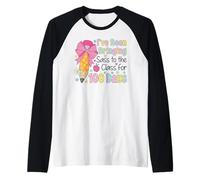 Bringing Sass to The Class 100 Days of School Raglan Baseball Tee