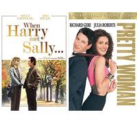 BRINGING THE LAUGHS AND THE CRIES Julia Roberts and Meg Ryan - When Harry Met Sally & Pretty Woman DVD Double Feature