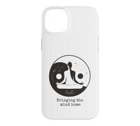 Bringing The Mind Home Yin Yang Yoga Meditation Lotus Pose Case for iPhone 14 Plus