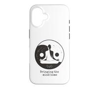 Bringing The Mind Home Yin Yang Yoga Meditation Lotus Pose Case for iPhone 16