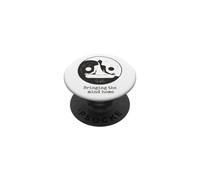 Bringing The Mind Home Yin Yang Yoga Meditation Lotus Pose PopSockets Adhesive PopGrip