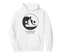 Bringing The Mind Home Yin Yang Yoga Meditation Lotus Pose Pullover Hoodie