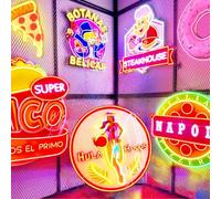 BringLuck2U Logo Custom Neon Signs, Personalized UV Printed Neon Sign, dimmerable Customized LED Neon Light Up Sign for Business Logo Company Wall Decor Shop Birthday Party Gifts