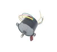 Bringsmart 50KTYZ Permanent Magnet Synchronous Motor 220V Low Speed 1-50RPM Reversible Metal Gears For Motor BBQ(220V 2.5rpm)