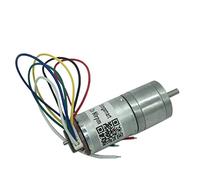 Bringsmart JGA25-371 Encoder Gear Motor 12v DC for High Torque Mini Electric Motor Micro Electric Parts for Toy(12V 915rpm)