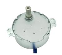 Bringsmart TYC-50 Ac Synchronous Motor 220v 110v Fan Motor Microwave Oven Gear Motor 10rpm Household Mini Motor(110V 2.5-3rpm CW)
