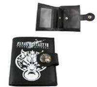 BringUGood FINAL FANTASY VII CLOUD WOLF Logo PVC Purse/Wallet
