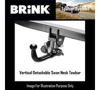 Brink Towbar for BMW iX3 SUV (G08) 2020-2024 - Detachable Tow Bar