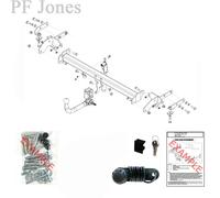 Brink Towbar for Alfa Romeo Tonale SUV 2022 Onwards - Detachable Tow Bar
