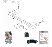 Brink Towbar for Audi A5 Estate 2024 Onwards - Swan Neck Tow Bar