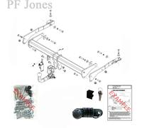 Brink Towbar for Audi Q5 FYT Sportback 2021-2025 - Detachable Tow Bar