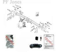 Brink Towbar for Citroen C3 Aircross II Hatchback 2021-2024 - Detachable Tow Bar