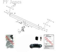 Brink Towbar for Dacia Bigster SUV 2024 Onwards - Detachable Tow Bar