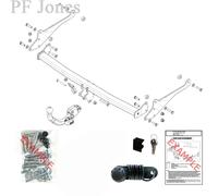 Brink Towbar for Dacia Jogger 2022 Onwards - Detachable Tow Bar