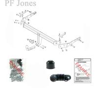 Brink Towbar for Ford Explorer SUV 2024 Onwards - Swan Neck Tow Bar