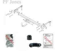 Brink Towbar for Ford Transit Courier Van 2023 Onwards - Swan Neck Tow Bar