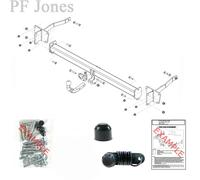 Brink Towbar for Ford Tourneo Custom 2023 Onwards - Swan Neck Tow Bar