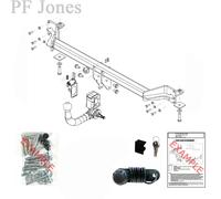 Brink Towbar for Honda ZR-V SUV 2023 Onwards - Detachable Tow Bar