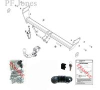 Brink Towbar for Kia E-Soul Hatchback 2020-2025 - Detachable Tow Bar