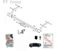 Brink Towbar for Renault 5 Hatchback 2024 On - Detachable Tow Bar Bikes ONLY