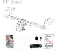 Brink Towbar for Renault Rafale SUV 2024 Onwards - Detachable Tow Bar