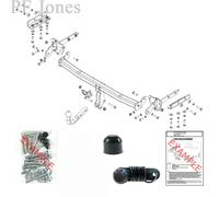 Brink Towbar for Subaru Forester 2018-2024 - Swan Neck Tow Bar