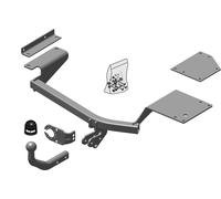 Brink Fixed Swan Neck Towbar For Vauxhall Agila Hatchback 2008 - 2014