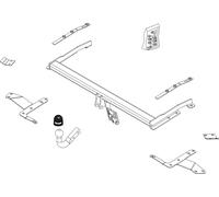Brink Towbar for Toyota Corolla Verso MPV 2004-2009 - Swan Neck Tow Bar
