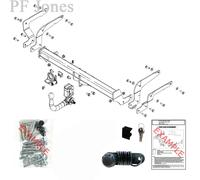 Brink Towbar for Toyota Rav4 Rav 4 2018-2025 - Detachable Tow Bar