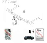 Brink Towbar for Toyota Yaris Cross SUV 2021 On - Vertical Detachable Tow Bar