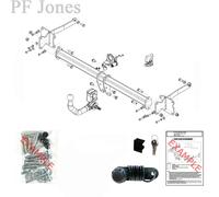 Brink Towbar for Peugeot 408 2023 Onwards - Detachable Tow Bar