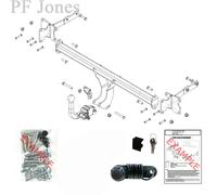 Brink Towbar for Vauxhall Astra Hatchback (L) 2021 On - Diagonal Detachable