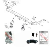 Brink Towbar for Volkswagen Golf Estate (CG5) 2020 Onwards - Detachable Tow Bar