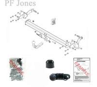 Brink Towbar for Volkswagen Multivan T7 - Swan Neck Tow Bar