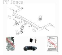 Brink Towbar for Volkswagen T-Roc 2017-2025 - Detachable Tow Bar