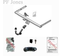 Brink Towbar for Volkswagen Touran MPV 2006-2015 - Diagonal Detachable Tow Bar