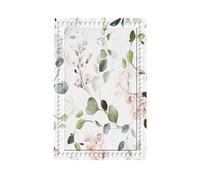 Brinkaloo Sage Green Eucalyptus Leaves Floral Blank Single Wall Plate Decorative Wildflower Flowers Light Switch Cover Faceplate Switchplate Electrical For Bathroom Kitchen