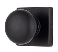 BRINKS - Contemporary Non-Locking Interior Ball Door Knob, Tuscan Bronze - Designed for Sl nd Modern Homes and Blends Seamlessly with Interior Décor (E2426-150)