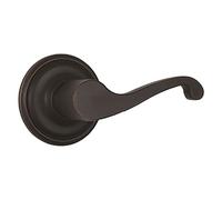Brinks Push Pull Rotate Door Locks Glenshaw Passage Lever, Tuscan Bronze, 23054-150