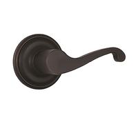 Brinks Push Pull Rotate Door Locks Glenshaw Privacy Lever, Tuscan Bronze, 23034-150