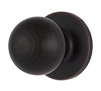 BRINKS - Transitional Non-Locking Interior Ball Door Knob, Tuscan Bronze - Designed for Traditional and Transitional Homes and Blends Seamlessly with Interior Décor