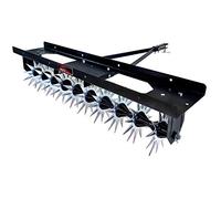 Brinly SA2-40BH-P Tow Behind Spike Aerator with Double Tow Bar, 40"