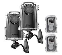 Brinno 2-Pack Time Lapse Camera BCC300-M Bundle, 2023 Timelapse Camera Outdoor Construction, HDR FHD1080P with Wall Mount, LCD Screen, Long Battery Life, Waterproof Case
