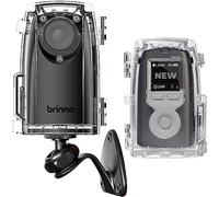 Brinno - BCC300-M Construction Camera Mount Edition - bundle with time-lapse camera (TLC300), waterproof housing (ATH120), wall mount (AWM100) and bungee cords
